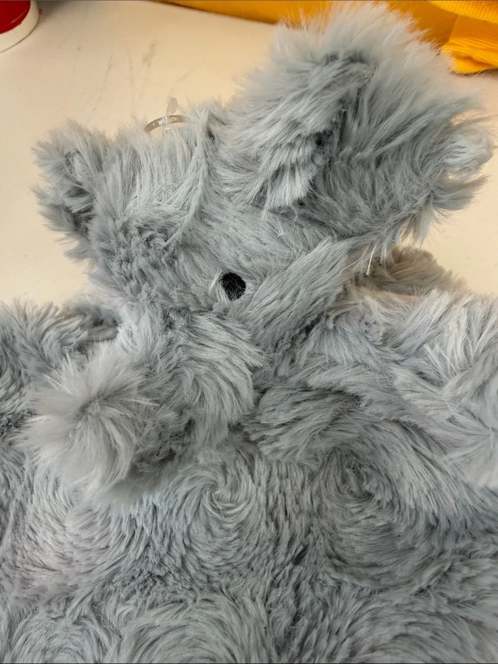 Gray Elephant Plush Lovey for Kids - Soft Security Blanket by Cloud Island new